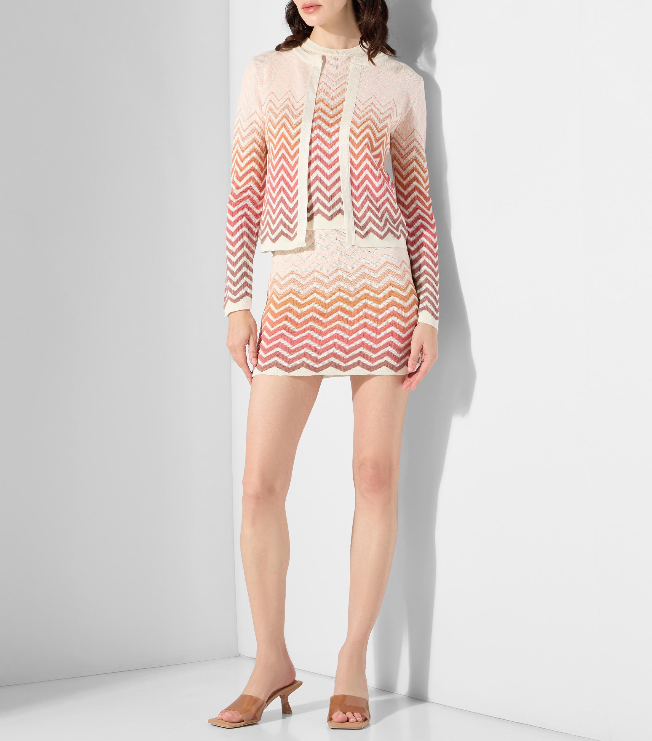 Cárdigan estampado Mujer